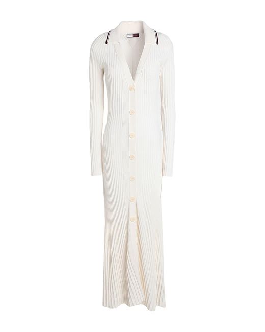 Robe longue Tommy Hilfiger en coloris White