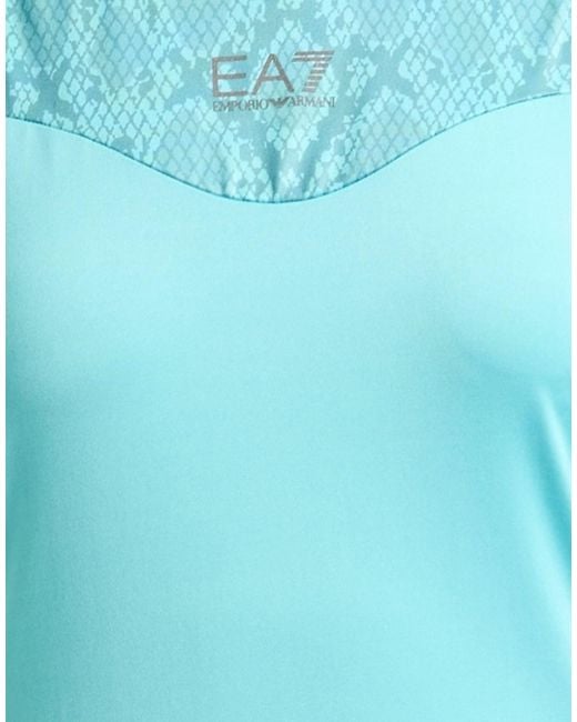EA7 Blue Tank Top