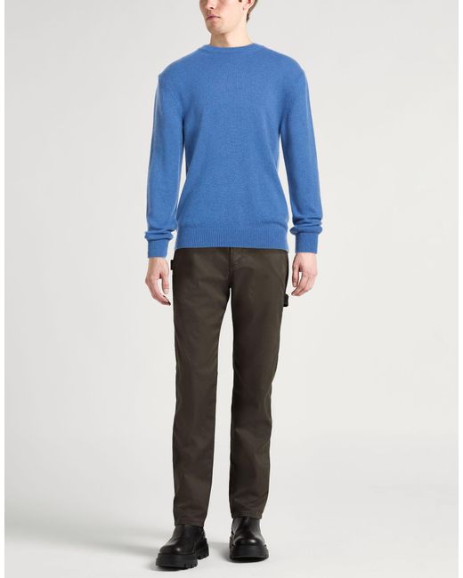 Daniele Fiesoli Blue Sweater Cashmere for men