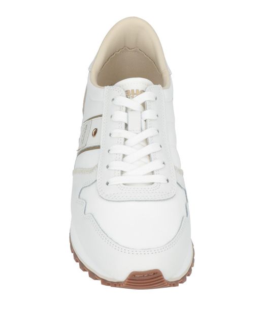 Blauer White Trainers