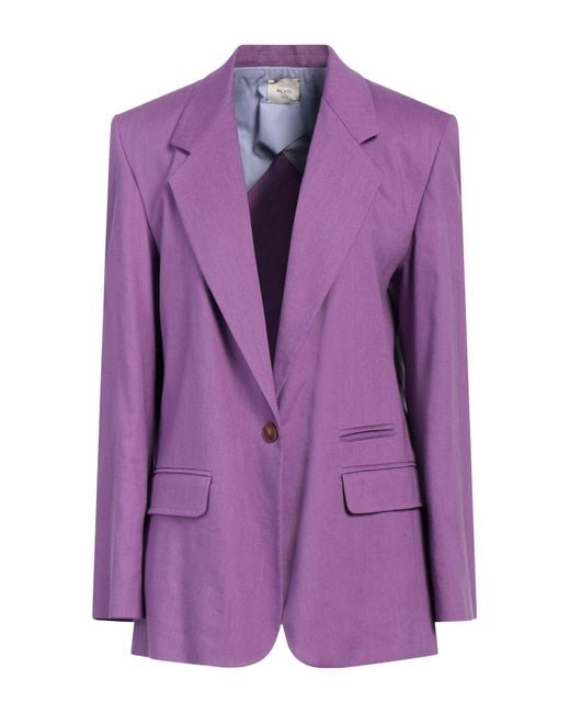 Alysi Purple Blazer