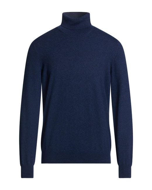 Gran Sasso Blue Turtleneck for men