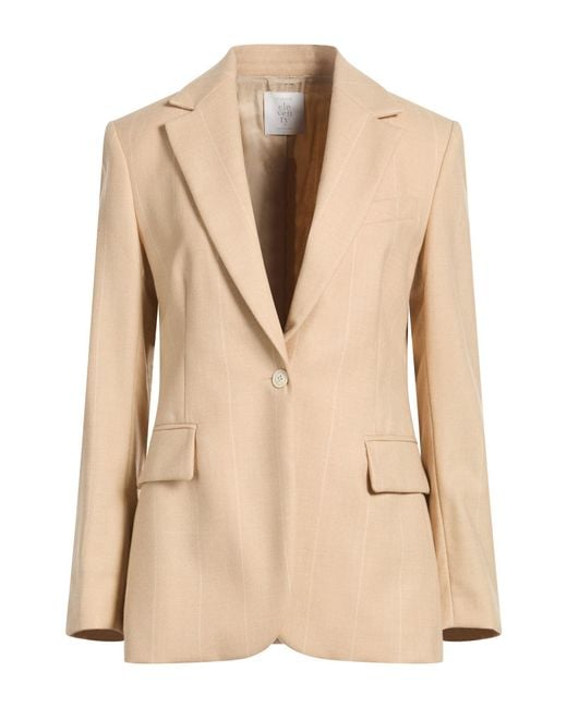 Eleventy Natural Blazer Wool
