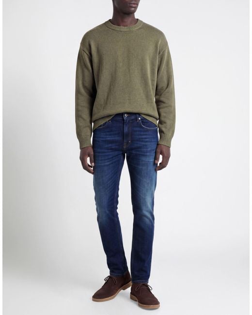 Department 5 Blue Jeans Organic Cotton, Rubber for men