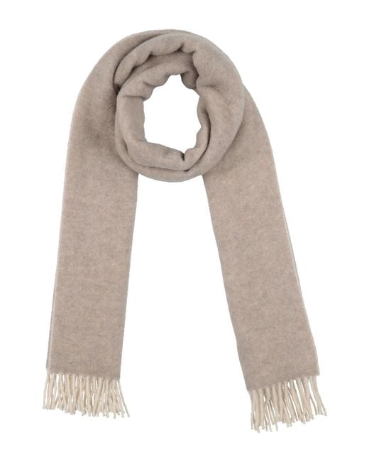 Gran Sasso Natural Scarf Wool, Cashmere