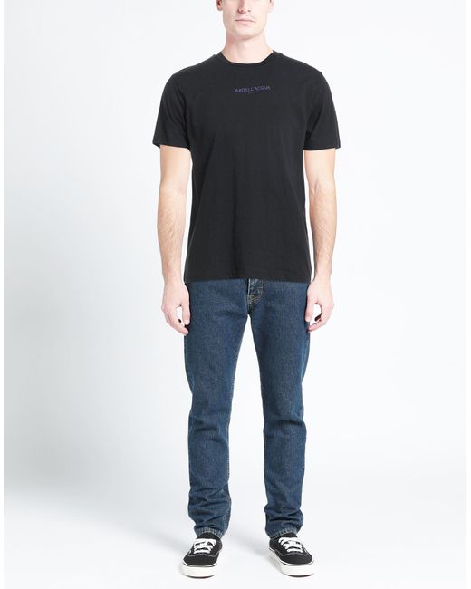 Alessandro Dell'acqua Black T-shirt for men