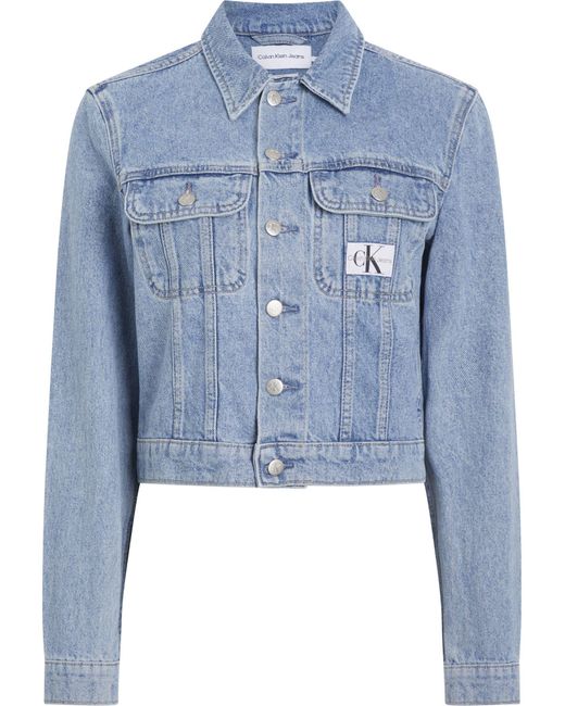 Manteau en jean Calvin Klein en coloris Blue