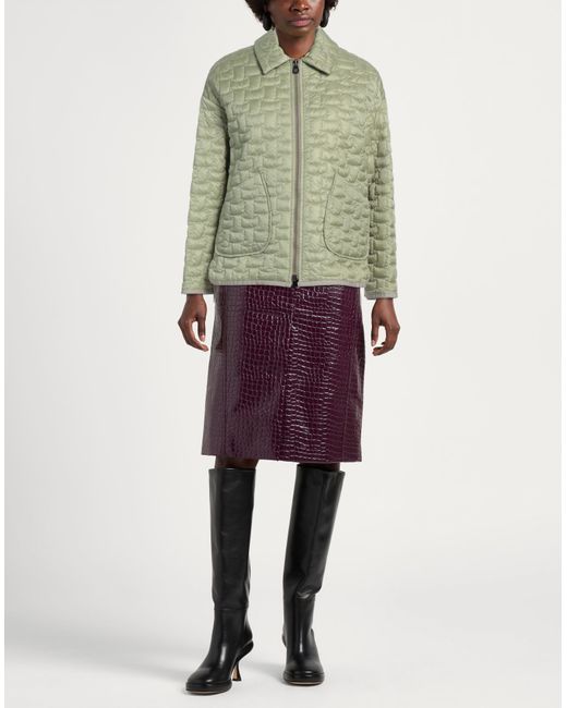 Cinzia Rocca Green Puffer Polyamide