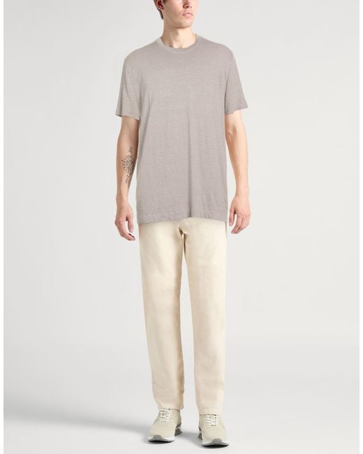 Fedeli Gray T-Shirts for men