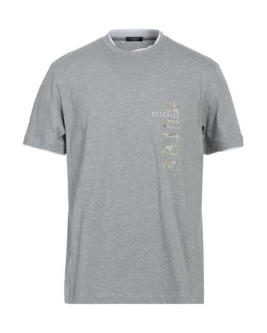 Peserico Gray T-shirt for men