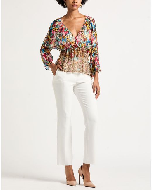 Blugirl Blumarine Natural Top Silk, Viscose
