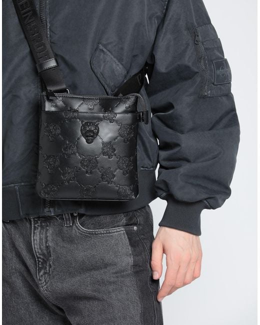 Philipp Plein Black Cross-body Bag for men