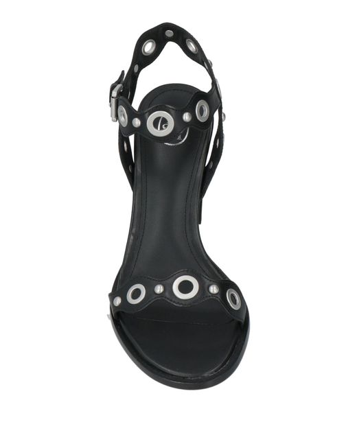 Ash Black Sandals