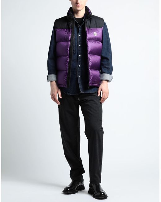 Moncler Purple Down Jacket for men