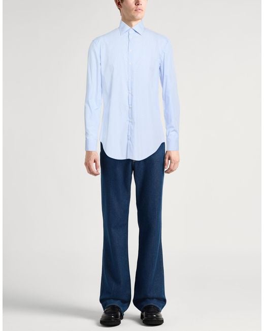 Giorgio Armani Blue Shirts for men
