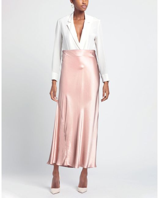 Pinko Pink Maxi Skirt