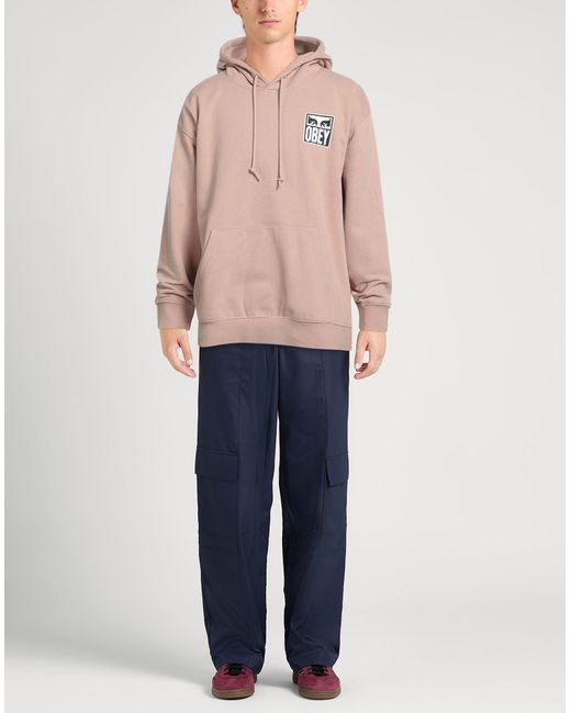 Sudadera Obey de hombre de color Pink