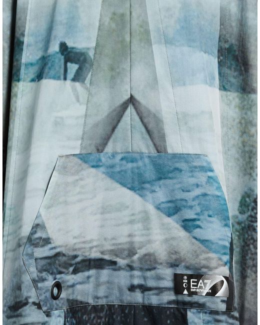 EA7 Blue Capes for men