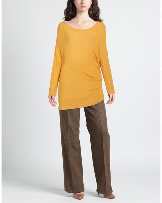 Pullover Manila Grace en coloris Yellow