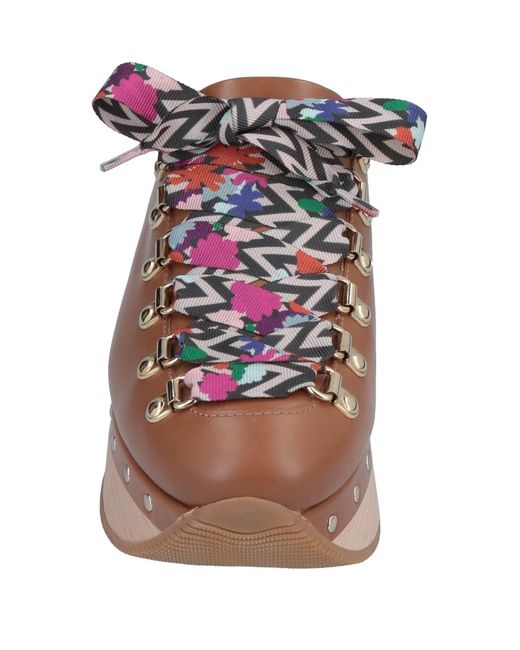 Hogan Brown Mules & Clogs