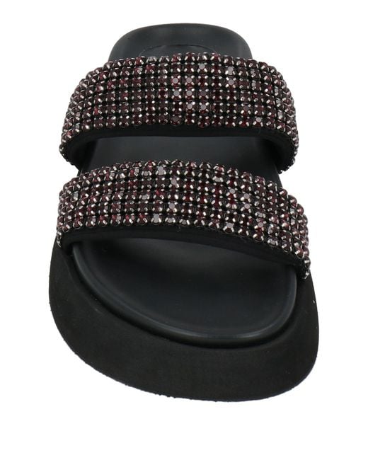 Tosca Blu Black Sandals