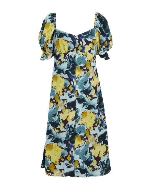 paul smith midi dress Paul Smith Knitted Cotton Stripe Midi Dress