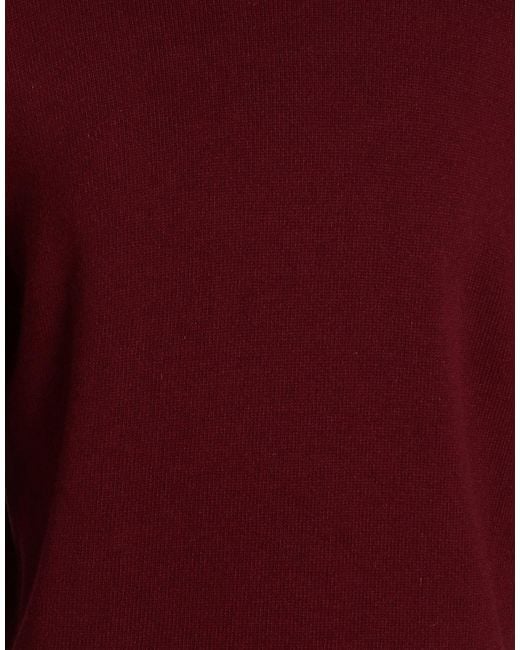 Doppiaa Red Turtleneck Wool, Polyamide for men