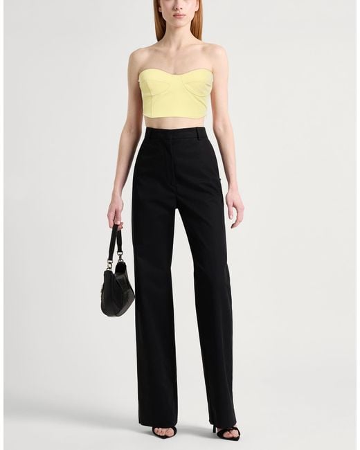 Suoli Yellow Top Polyester, Viscose, Elastane