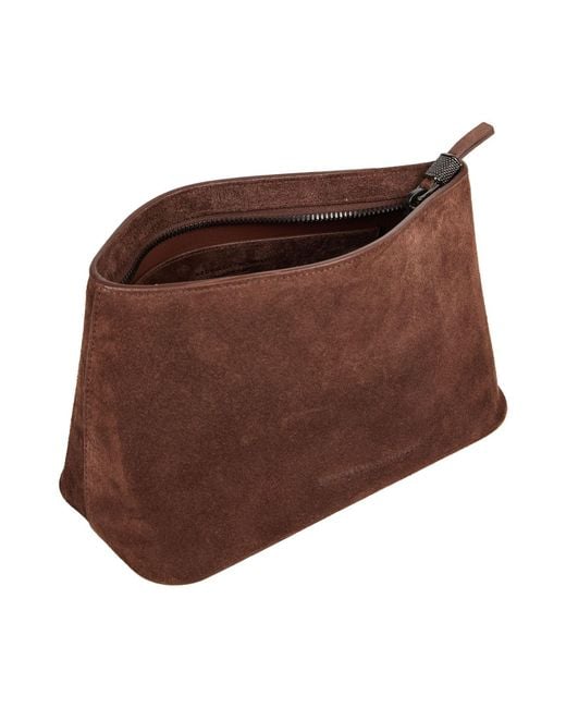 Brunello Cucinelli Brown Handbag Leather