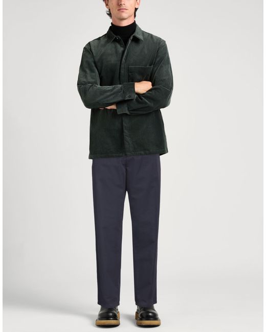 Carhartt Blue Cotton Tapered Chino Pants for men