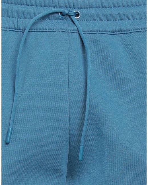 EA7 Blue Pants Cotton, Polyester for men