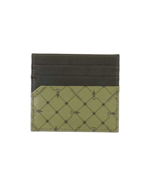 Trussardi Green Wallet for men