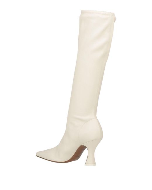 Neous Knee Boots in White | Lyst
