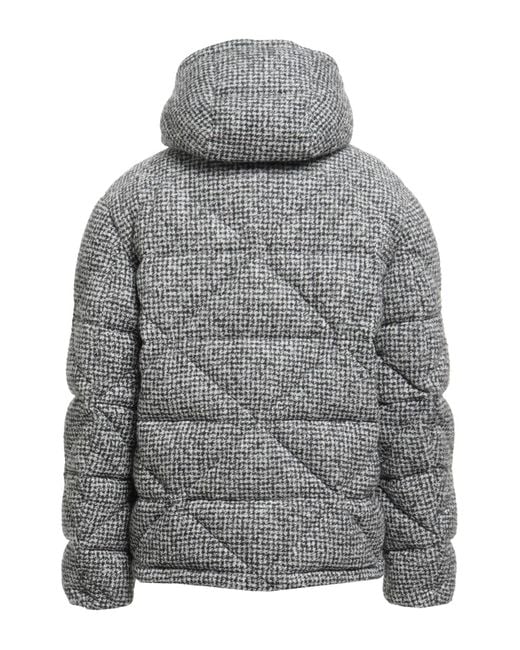 Lardini Gray Puffer Alpaca Wool, Polyamide for men