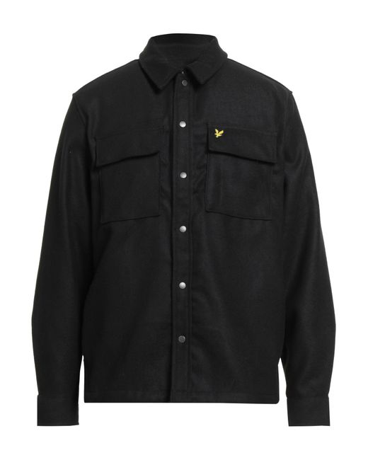 Camicia di Lyle & Scott in Black da Uomo