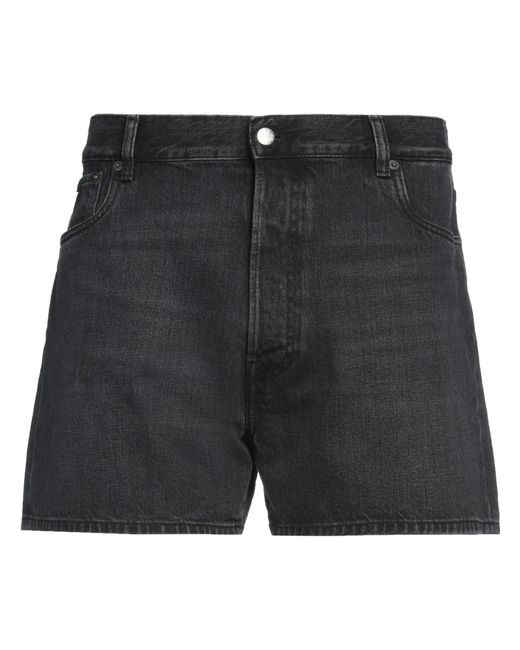 Prada Black Denim Shorts for men