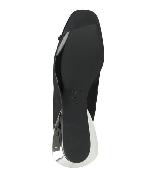 Lanvin Black Ballet Flats