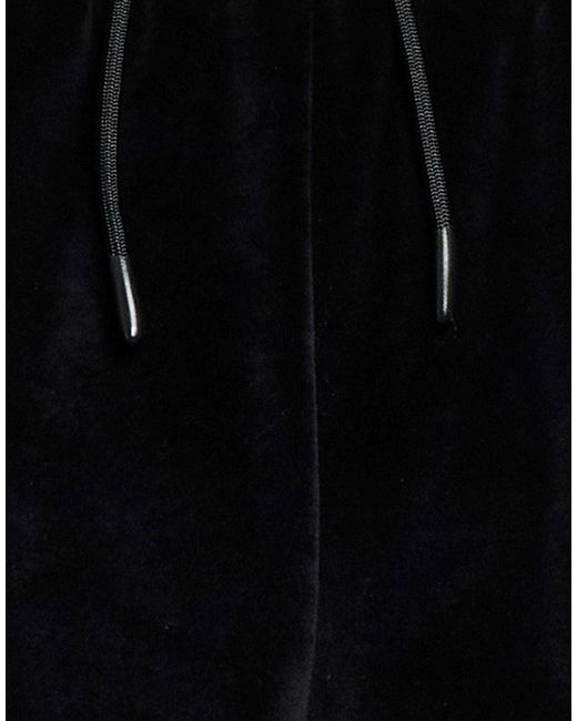 EA7 Black Pants Cotton, Polyester for men
