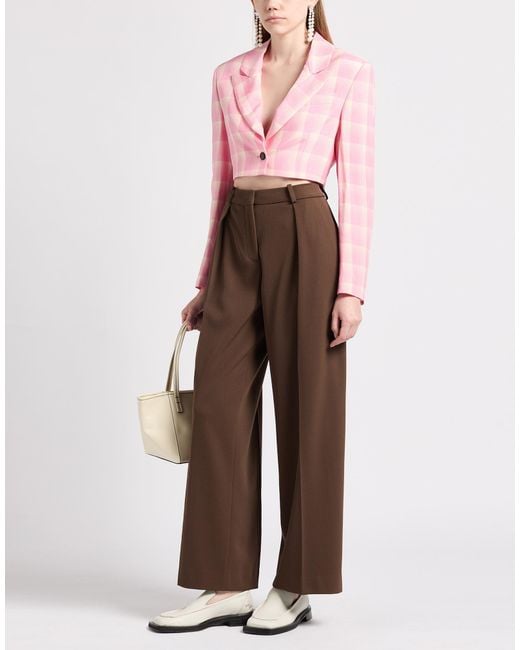 MSGM Pink Blazer Viscose