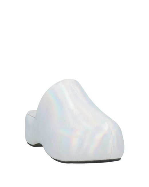 Simon Miller White Mules & Clogs