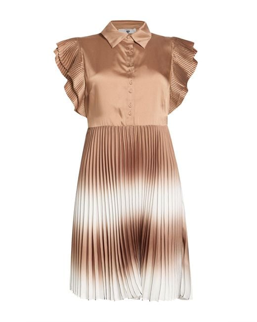 Twinset Brown Mini Dress