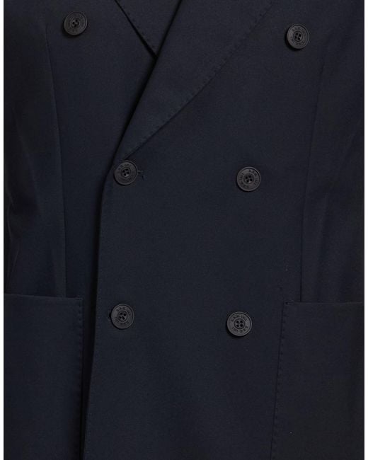 L.b.m. 1911 Blue Midnight Blazer Polyamide, Elastane for men