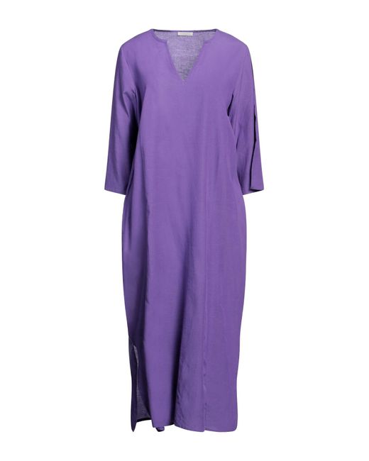Verdissima Purple Maxi Dress