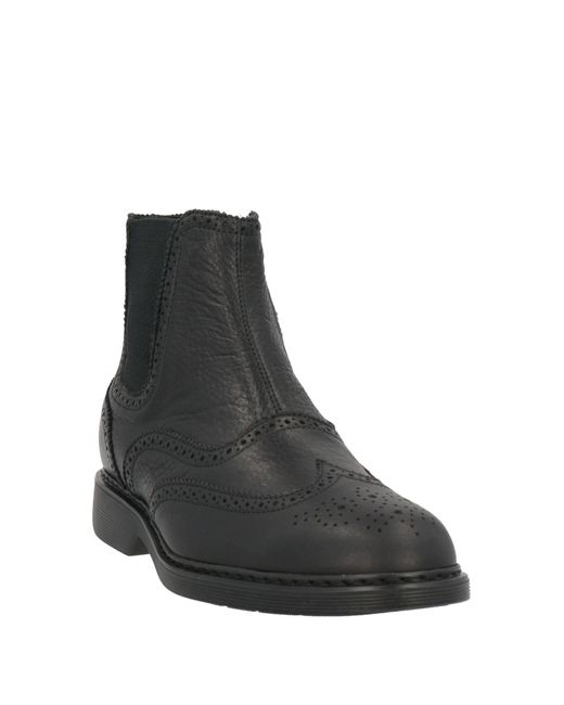 Hogan Black Ankle Boots for men
