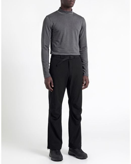 GR10K Black Pants Polyester, Virgin Wool, Elastane for men
