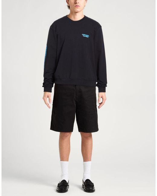 Bikkembergs Blue Sweatshirt Cotton, Elastane for men