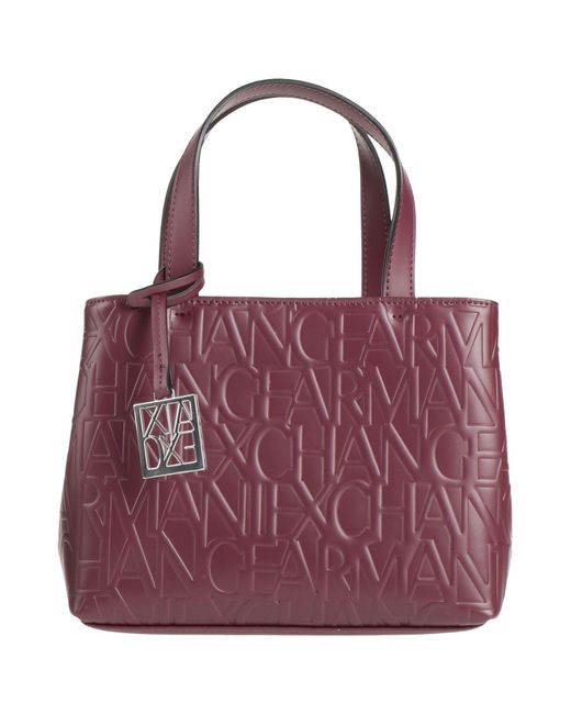 Armani Exchange Purple Handbag
