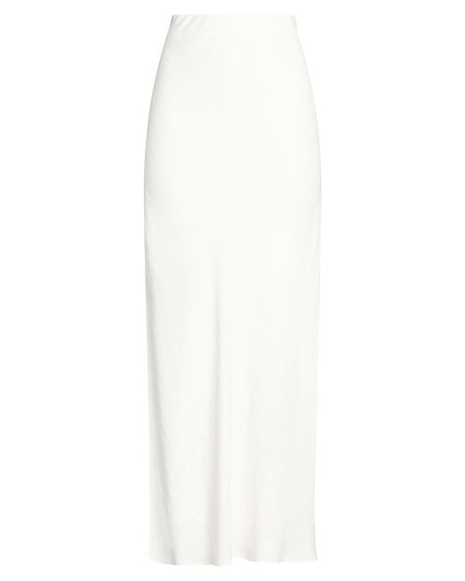 Brunello Cucinelli White Maxi Skirts