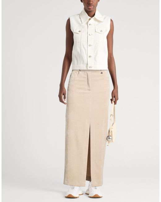 Dixie Natural Maxi Skirt Polyester, Polyamide, Elastane