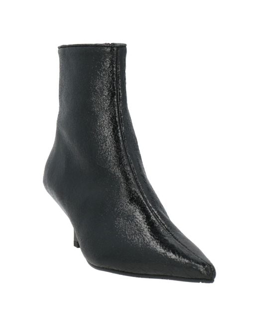 Ras Black Ankle Boots